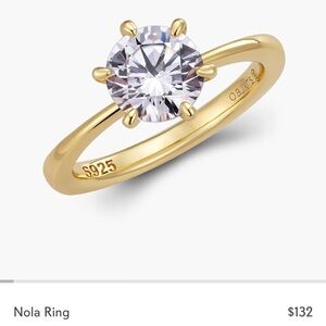 OBJKTS jewelry nola ring gold size 6